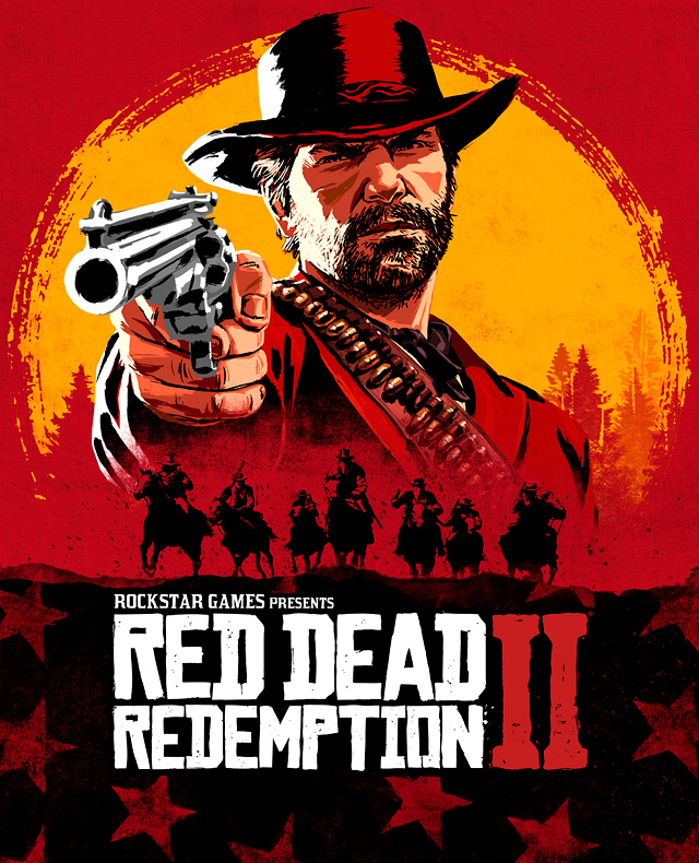 Capa do jogo Red Dead Redemption 2