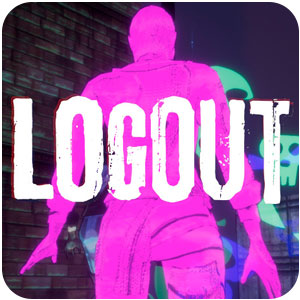 Logo Logout Ícone Logo Logout Ícone