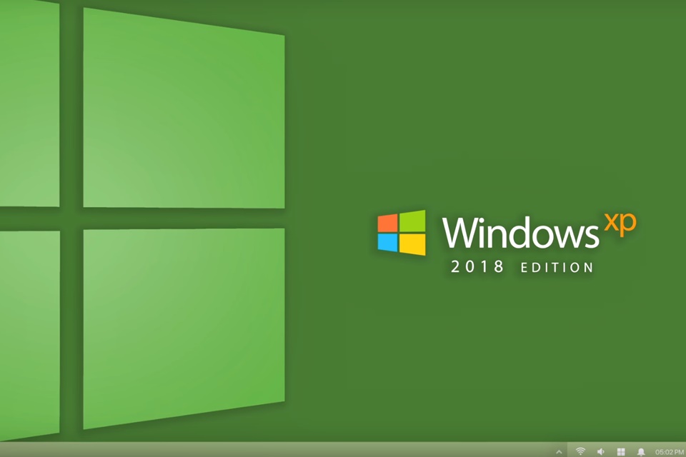 Imagem de: Já pensou se o Windows XP tivesse uma versão 2018? Esse designer fez isso