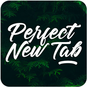 Logo Perfect New Tab Ícone Logo Perfect New Tab Ícone