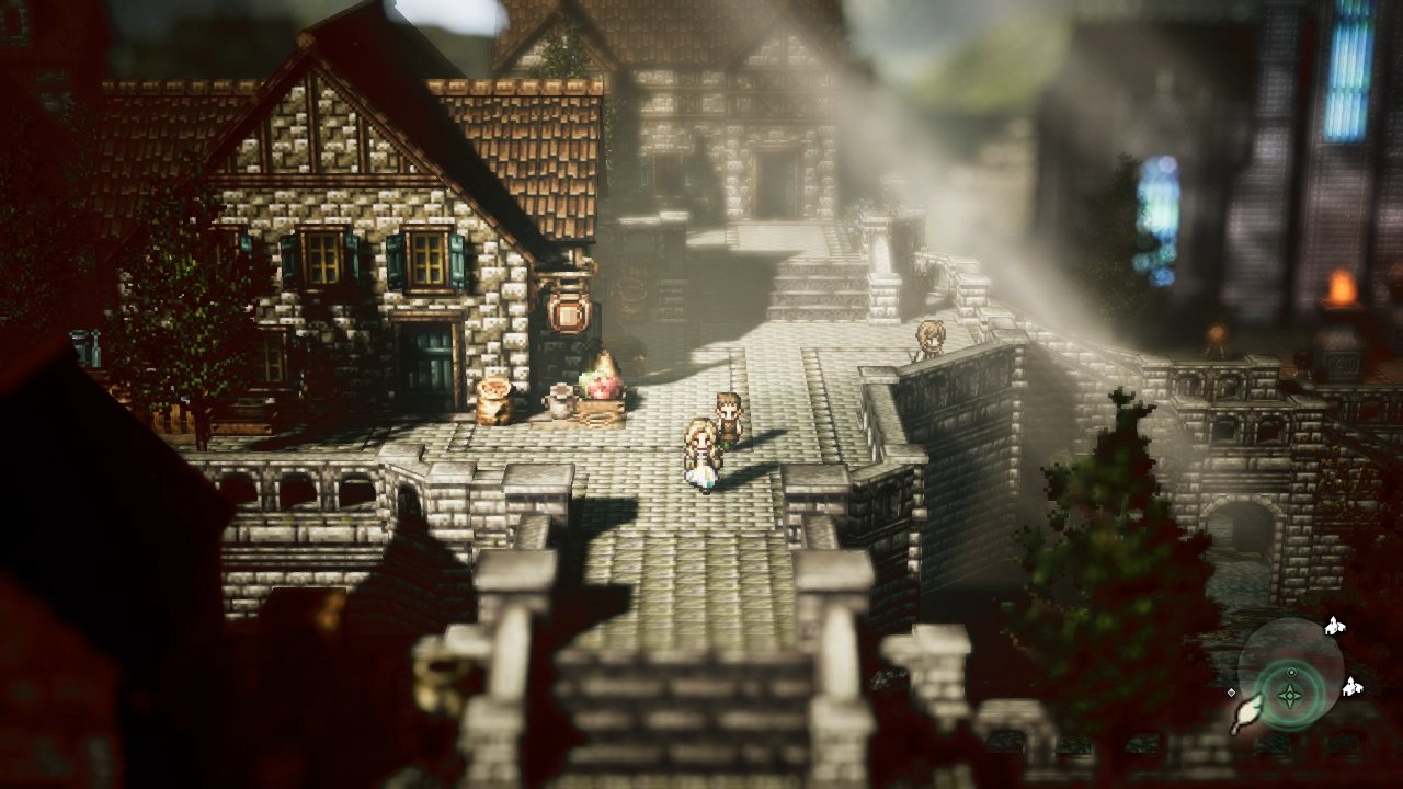 Octopath Traveler ganha enxurrada de imagens novas e detalhes do Mapa-Múndi