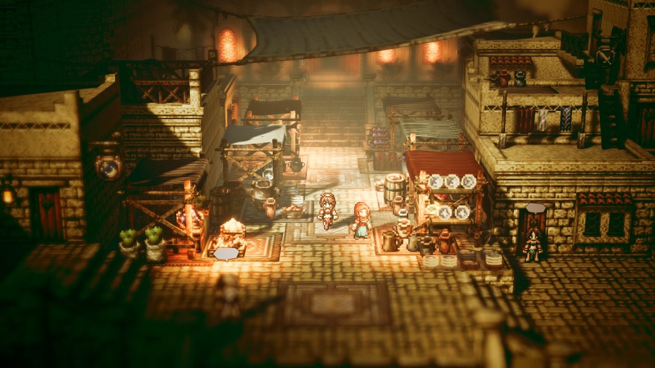 Octopath Traveler ganha enxurrada de imagens novas e detalhes do Mapa-Múndi