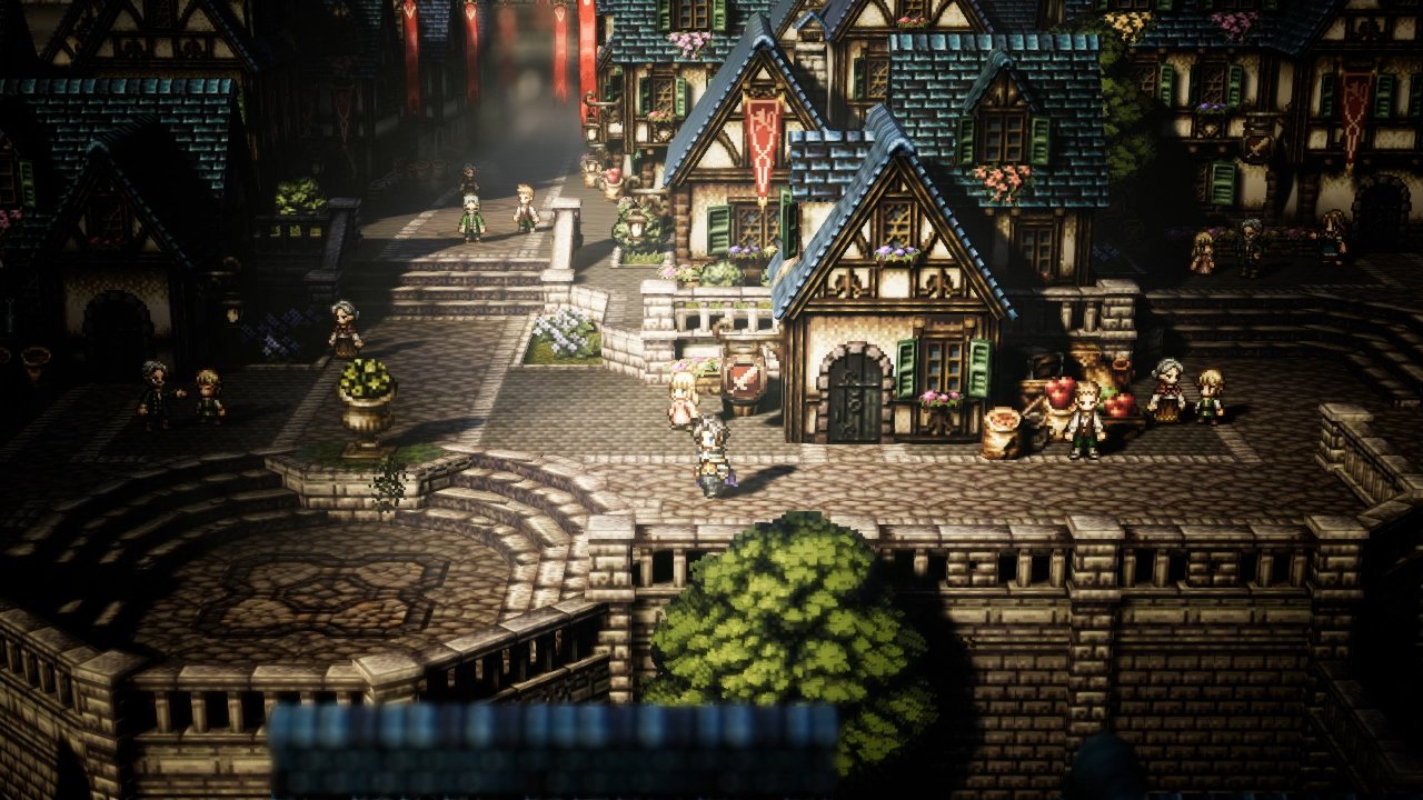 Octopath Traveler ganha enxurrada de imagens novas e detalhes do Mapa-Múndi
