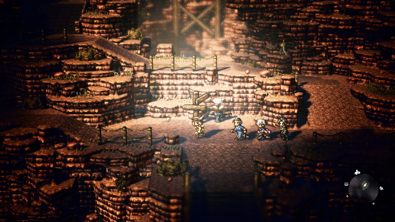 Octopath Traveler ganha enxurrada de imagens novas e detalhes do Mapa-Múndi