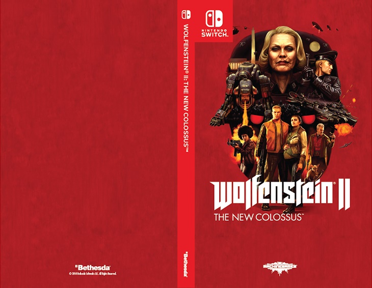 Wolfenstein II: diferentes modelos de capa serão lançados para o Switch