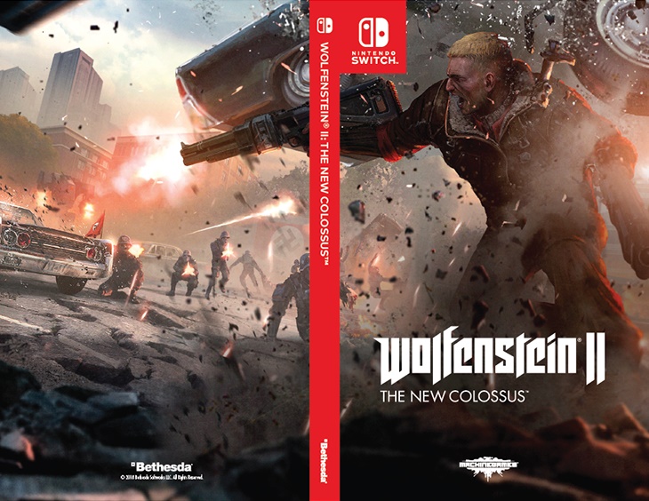 Wolfenstein II: diferentes modelos de capa serão lançados para o Switch