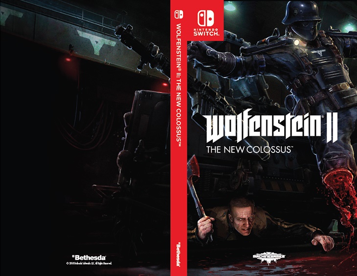 Wolfenstein II: diferentes modelos de capa serão lançados para o Switch