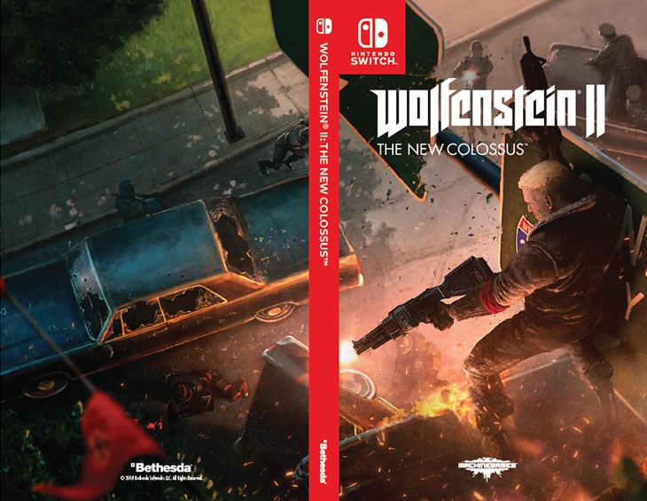 Wolfenstein II: diferentes modelos de capa serão lançados para o Switch