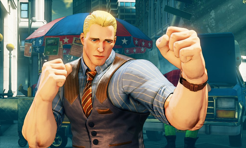 Cody, novo prefeito de Metro City, chega em breve a Street Fighter V