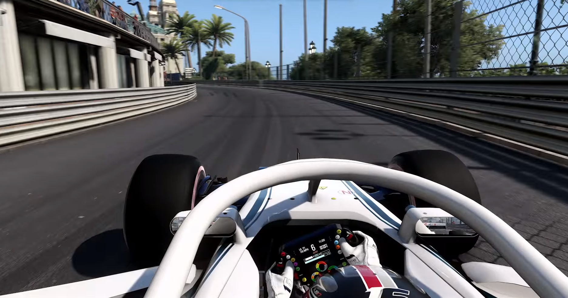 Dê uma volta na versão virtual de Mônaco em F1 2018