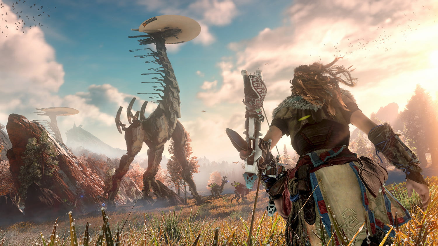 Horizon: Zero Dawn teria um mapa muito maior, só que entediante e vazio
