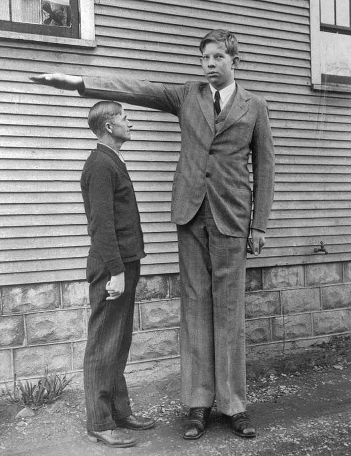 A trágica história de Robert Wadlow, o homem mais alto de todos os tempos - Mega Curioso