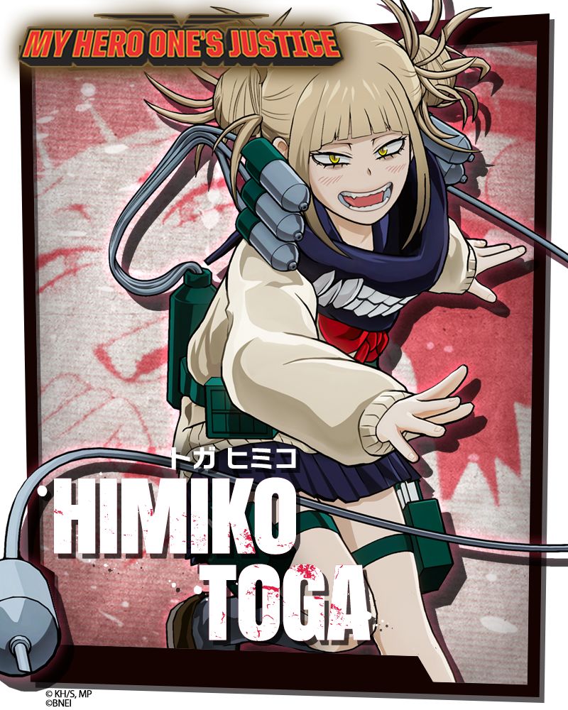 My Hero Academia: One’s Justice ganha imagens com vilões Toga e Dabi