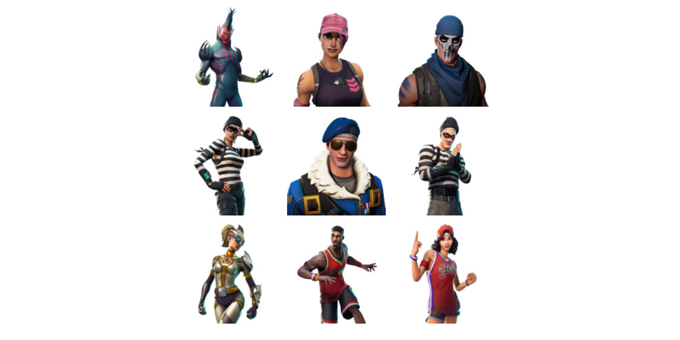 fortnite - skins de basketball fortnite