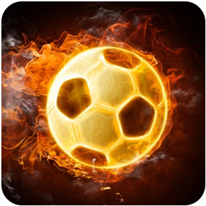Logo Soccer Theme Ícone Logo Soccer Theme Ícone