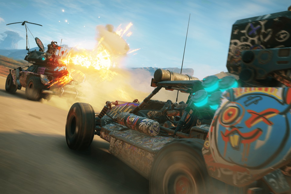 RAGE 2 é somente single player e deve rodar a 60 FPS no PS4 Pro e One X