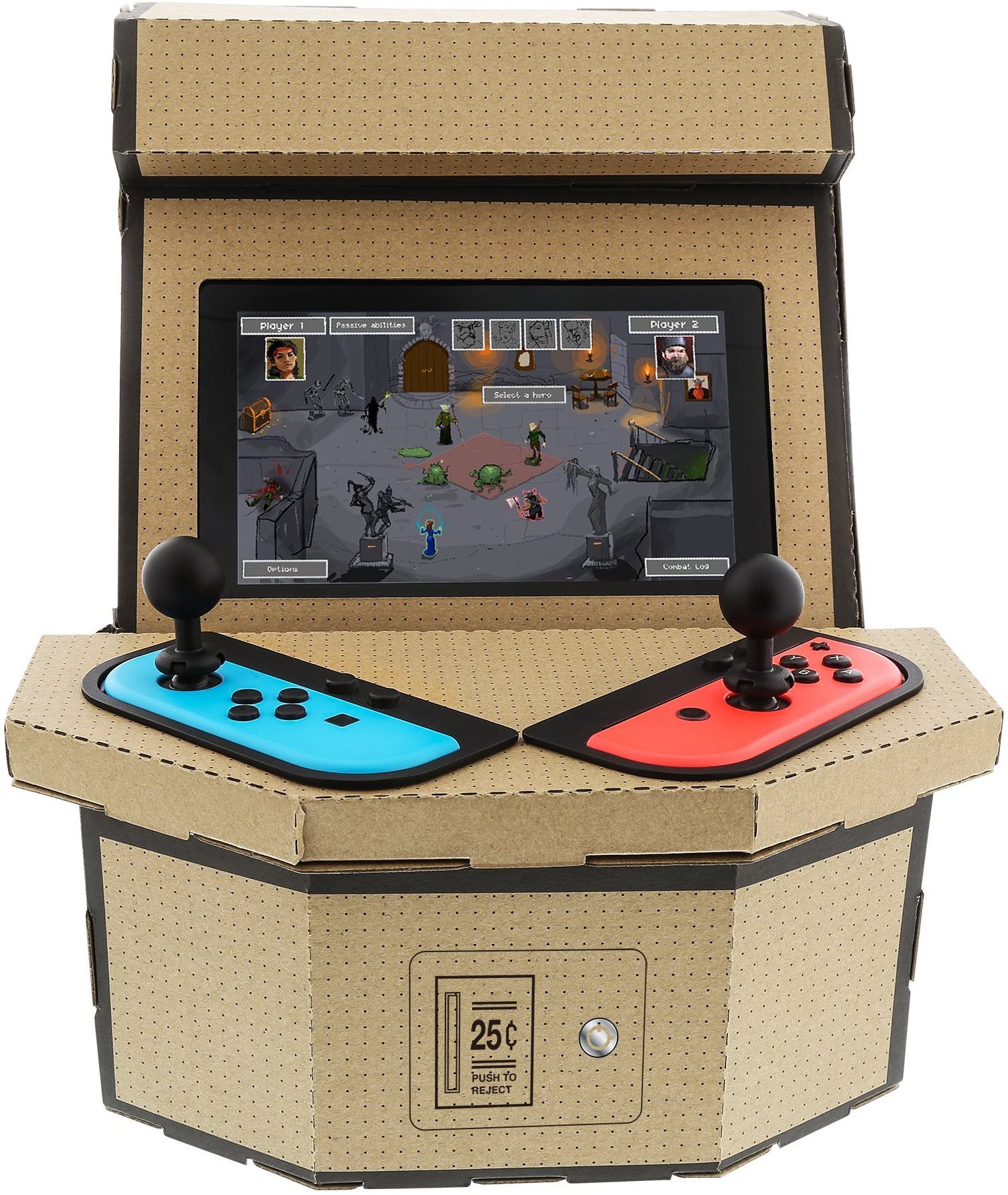 Kit personalizado do Nintendo Labo transforma seu Switch em um arcade