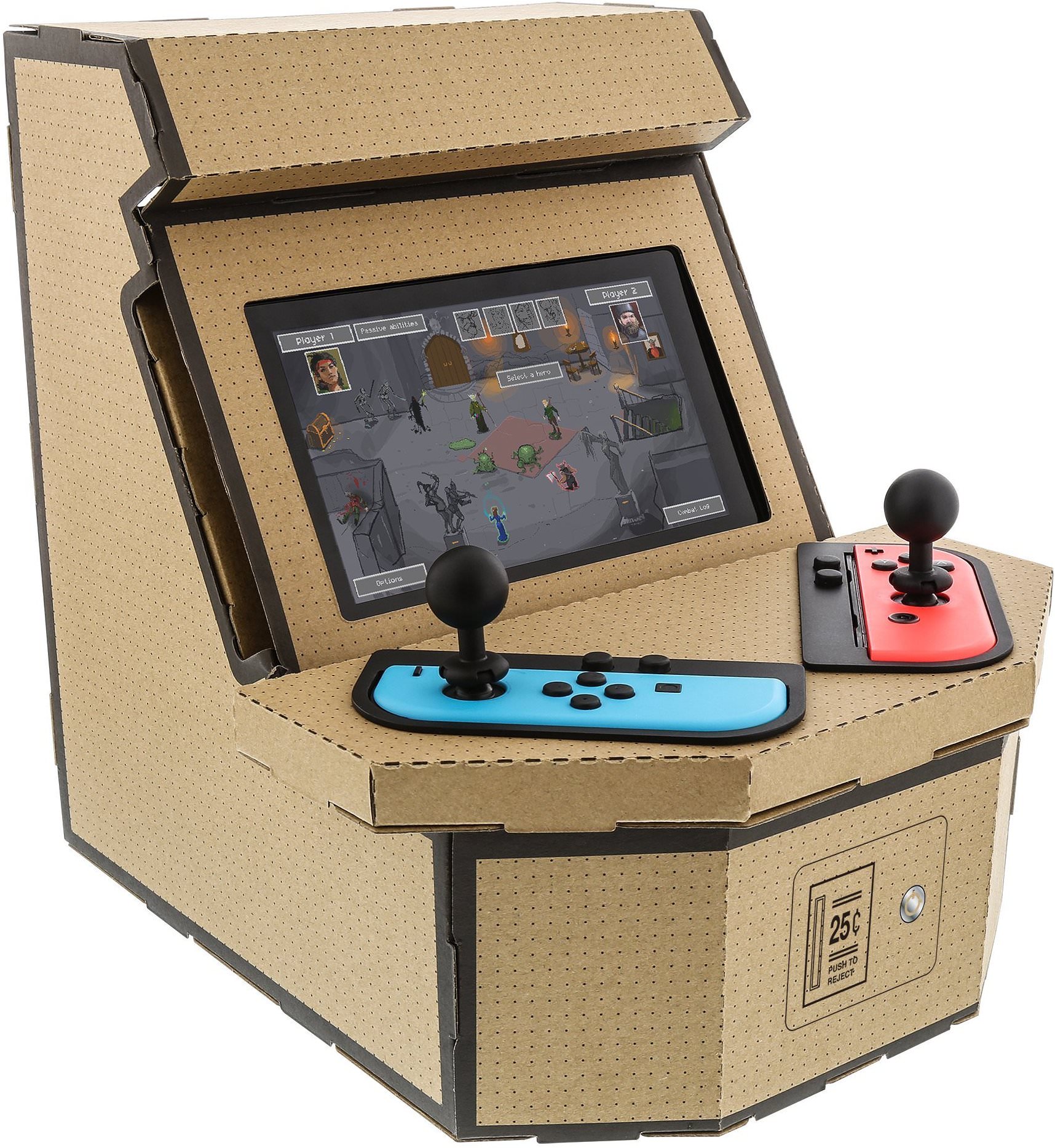 Kit personalizado do Nintendo Labo transforma seu Switch em um arcade