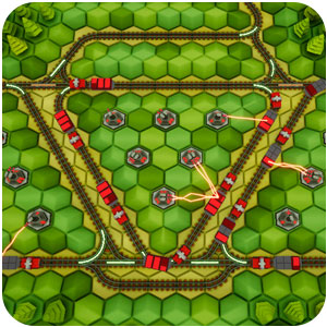 Logo HexTrains Ícone Logo HexTrains Ícone