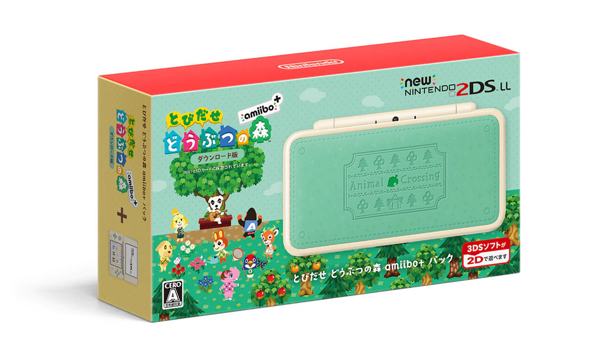 Versões do 2DS XL de Animal Crossing, Minecraft e Mario Kart são incríveis