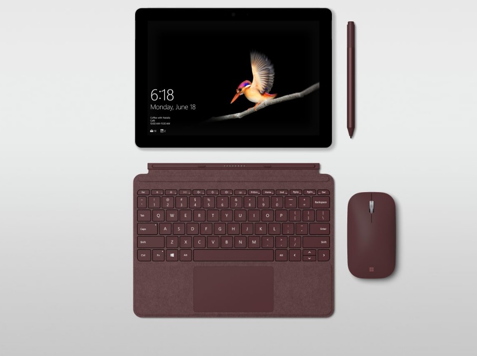 É oficial: Microsoft revela novo Surface Go, um tablet '2 em 1' de US$ 399  - TecMundo