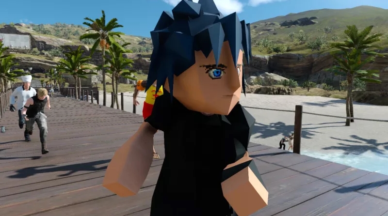 Mod de Final Fantasy XV cria demake à la Final Fantasy VII de 1997