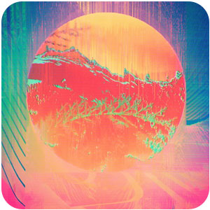 Logo Glitch Art Theme Ícone Logo Glitch Art Theme Ícone