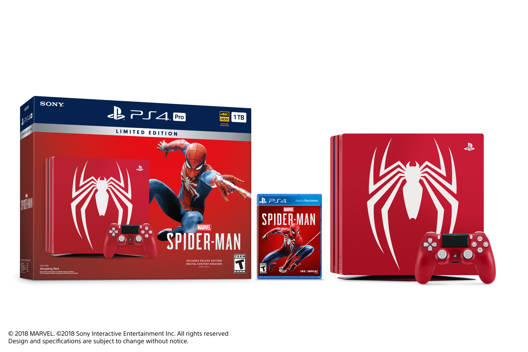Sony anuncia PlayStation 4 Pro temático de Spider-Man
