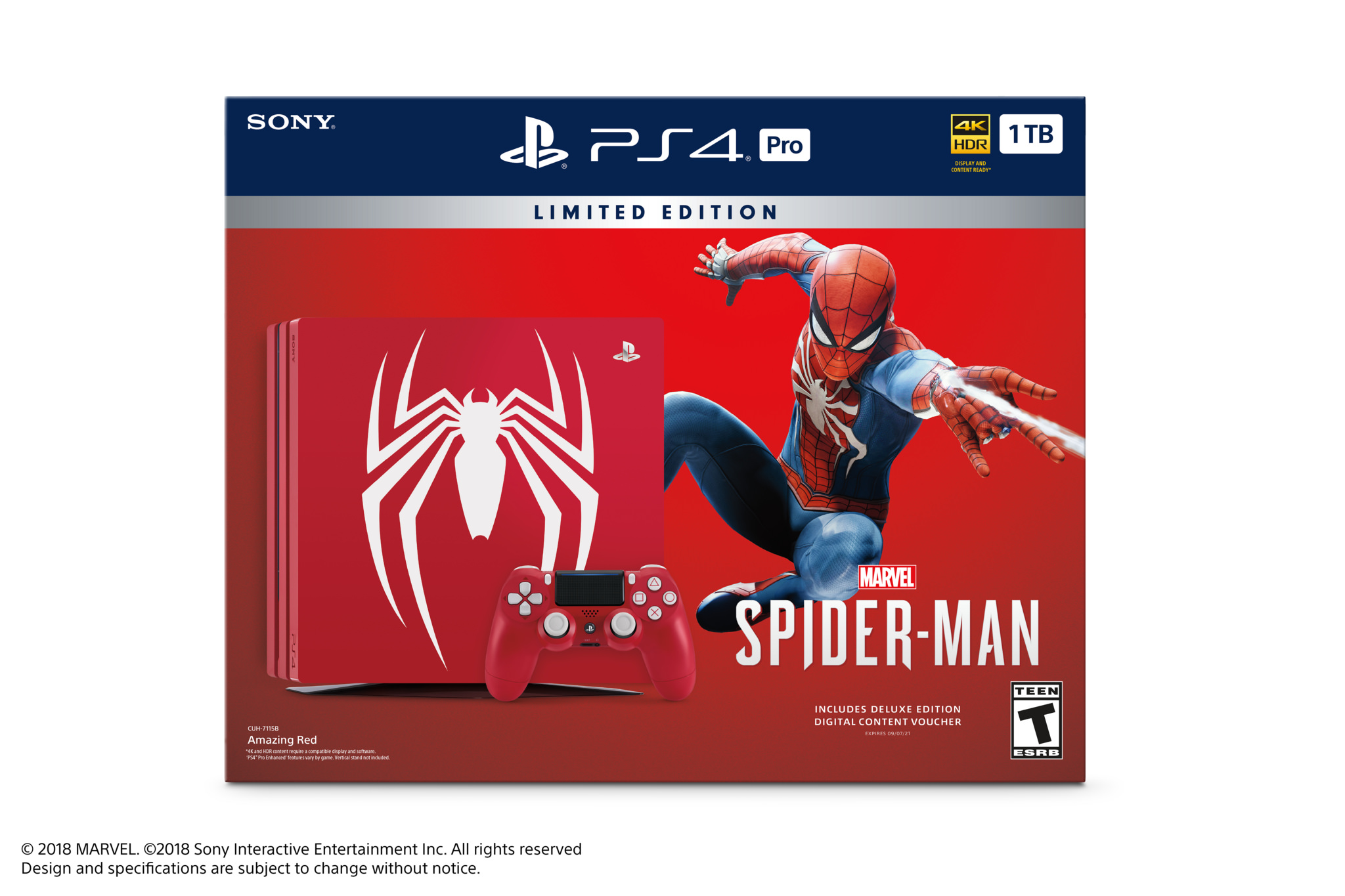 Sony anuncia PlayStation 4 Pro temático de Spider-Man