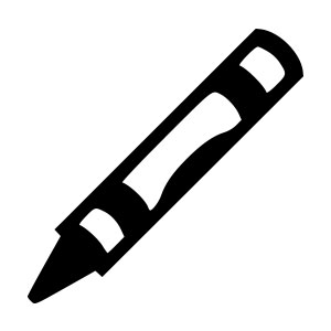 Logo Crayon Ícone Logo Crayon Ícone
