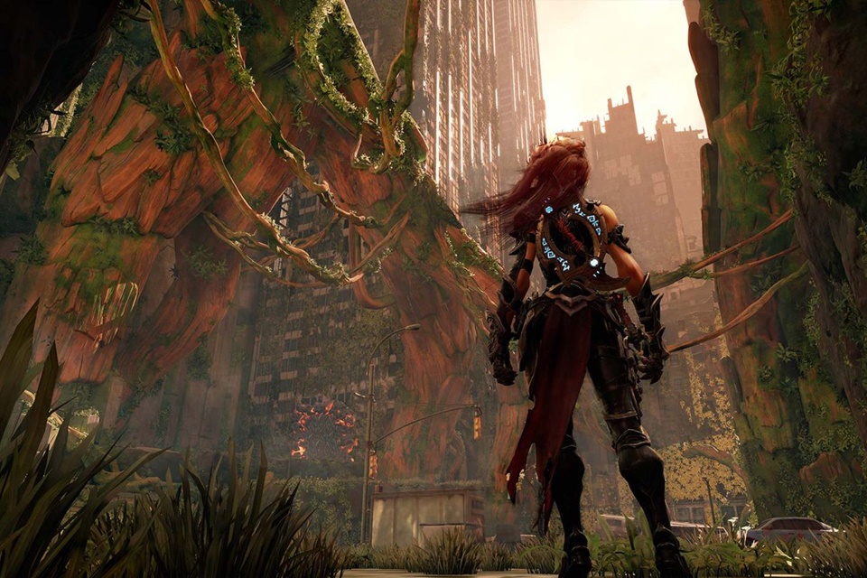 Darksiders 3 nos mostra os quebra-cabeças de seus ambientes