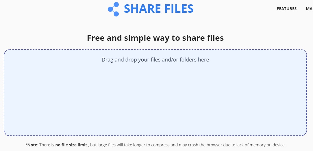 Share Files - Imagem 1 do software