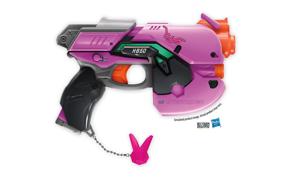 Armas D.Va e Reaper, de Overwatch, ganharão versões Nerf em 2019