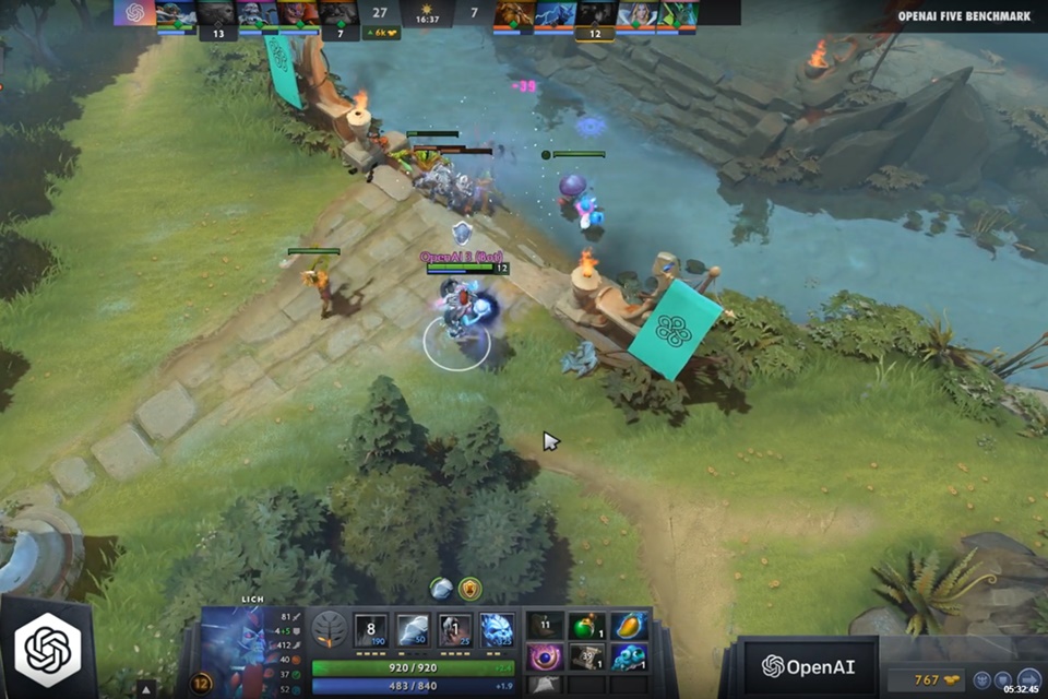 IA criada por empresa de Elon Musk esmaga profissionais de DotA 2