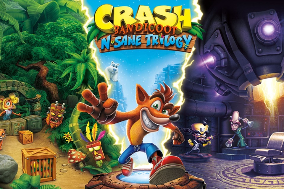Crash Bandicoot entra na sexta semana como mais vendido do Reino Unido