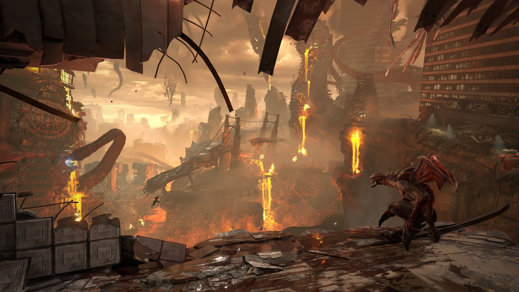 Diretamente do inferno, DOOM Eternal ganha imagens de cair o queixo