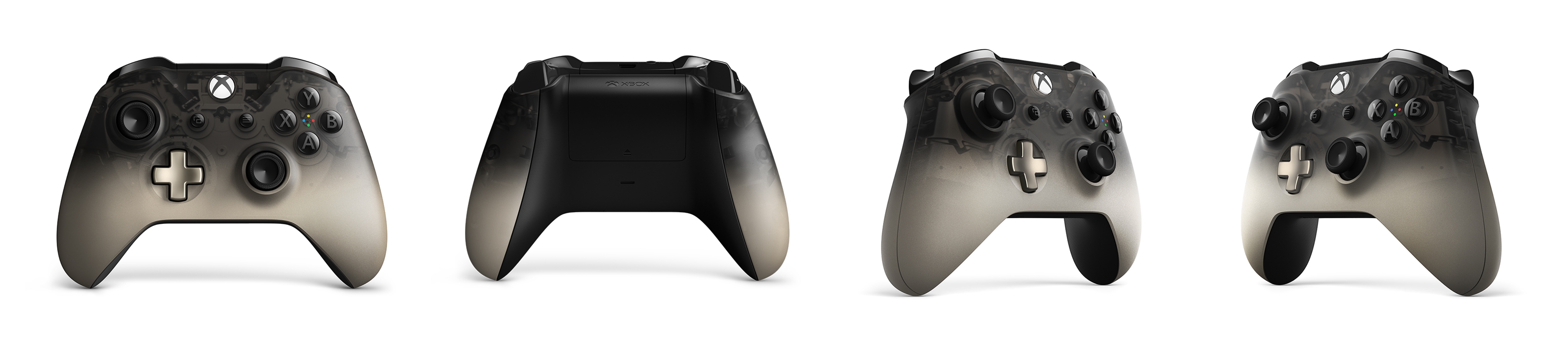 Lindíssimos! Confira os controles Grey/Blue e Phantom Black de Xbox One