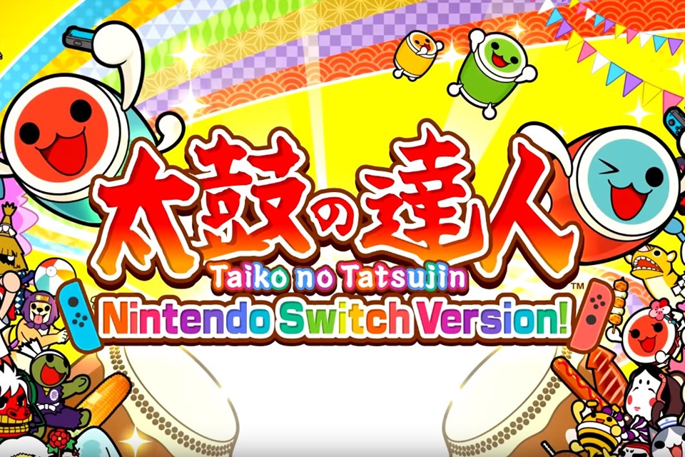 Trailer mostra como usar os Joy-Cons para jogar Taiko no Tatsujin no Switch