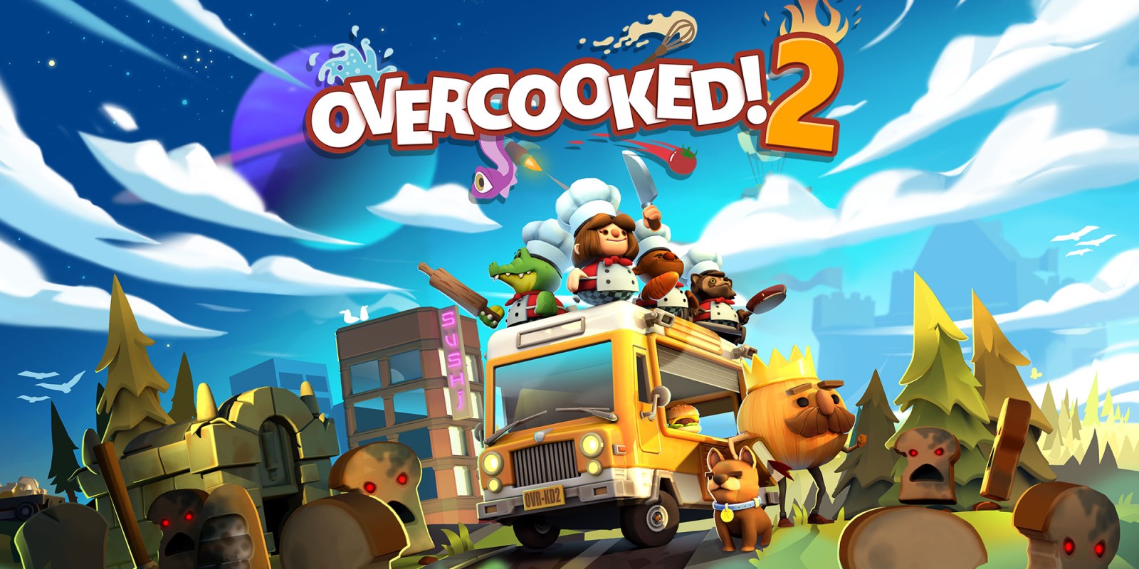 Overcooked 2 traz um prato familiar, mas é recheado e temperado de diversão