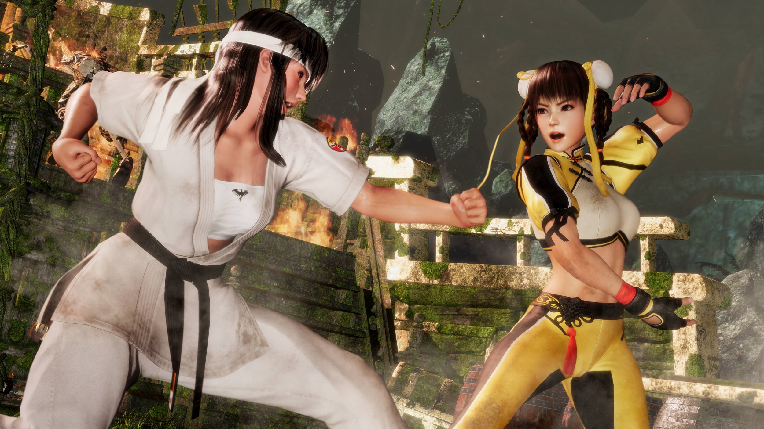 Dead or Alive recebe Hitomi, Leifang e novo cenário com um Kraken