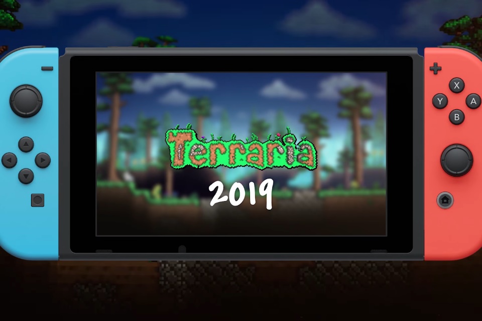 Terraria será lançado para Nintendo Switch em 2019