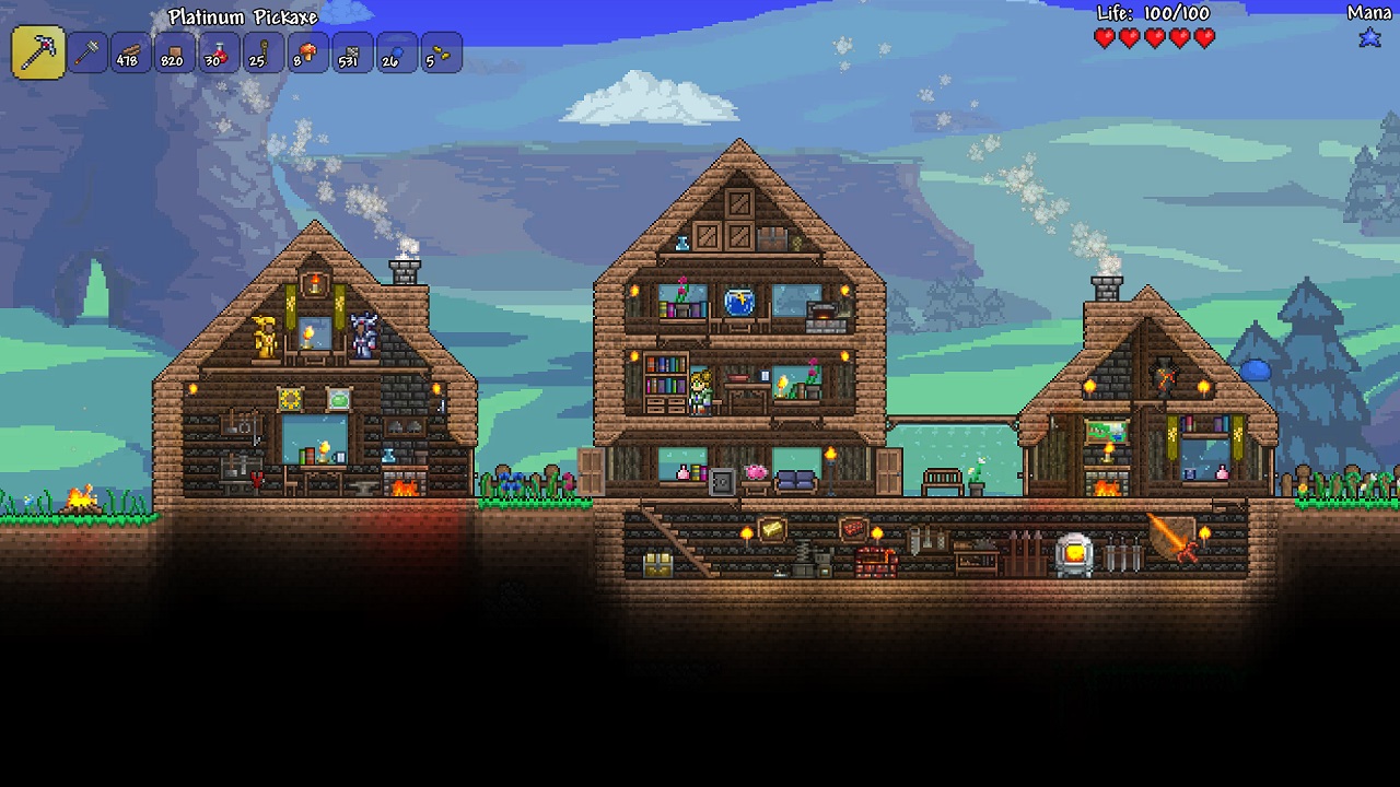 Nintendo switch terraria какая версия