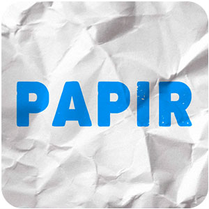 Logo Papir Ícone Logo Papir Ícone