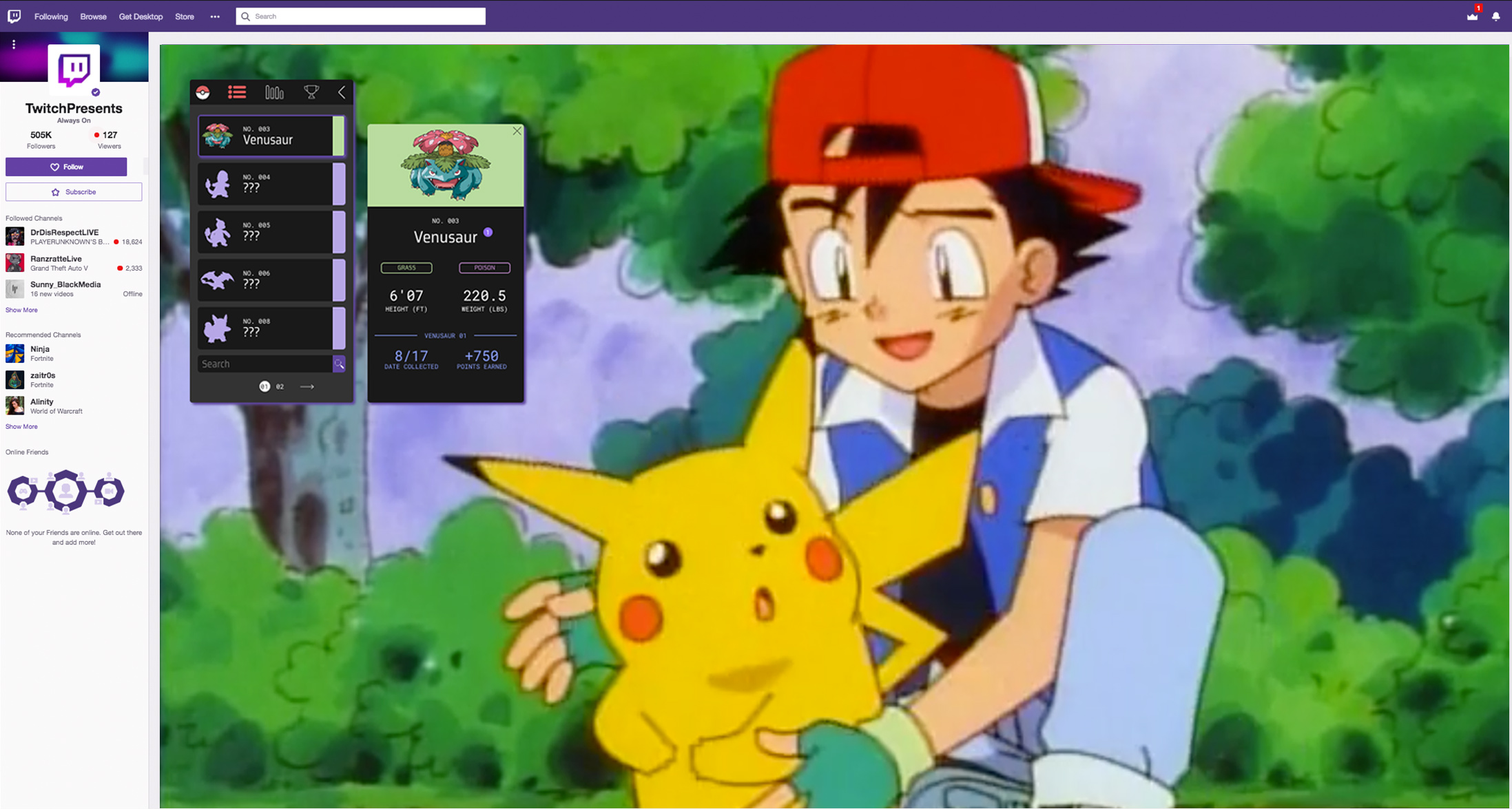 Twitch terá maratona de Pokémon com 16 filmes e 19 temporadas do anime