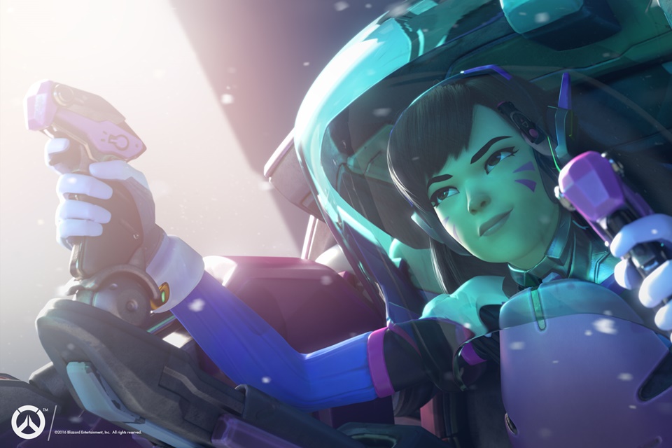 Desafio da Nano-cola da D.Va traz novos conteúdos para Overwatch
