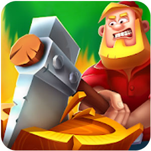 Logo Timber Slash - Best Clicker Ícone Logo Timber Slash - Best Clicker Ícone