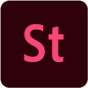 Logo Adobe Stock Ícone Logo Adobe Stock Ícone