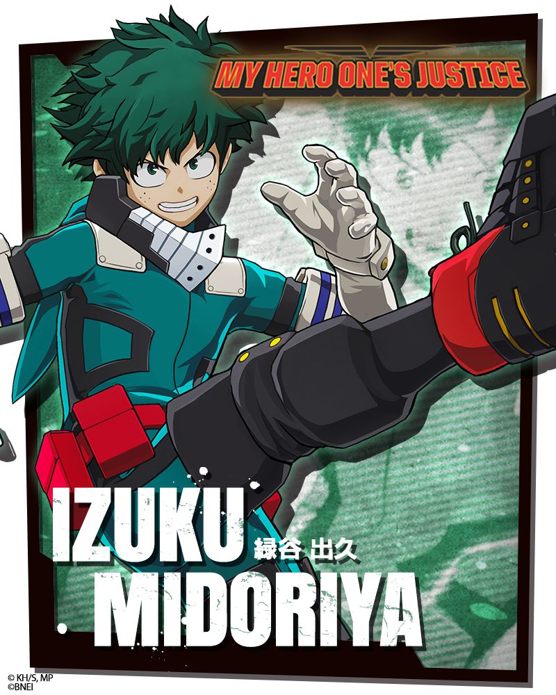My Hero Academia: One’s Justice ganha imagens de novo estilo de Deku