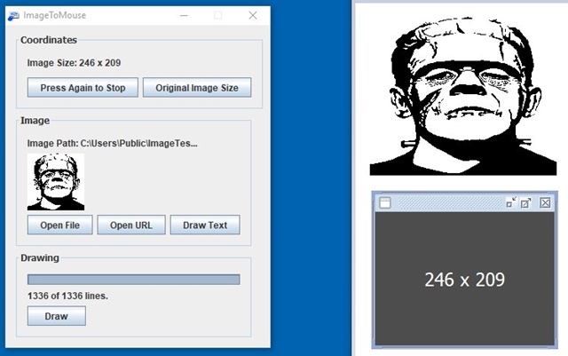 ImageToMouse - Imagem 1 do software