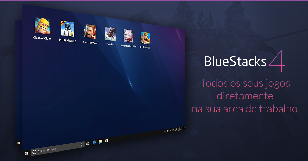 Jogos de Android a jato no PC? A versão 4 do BlueStacks está aqui!